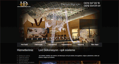 Desktop Screenshot of leddekorasyon.com